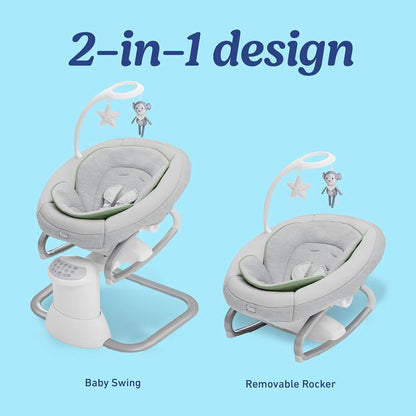 Versatile Baby Swing & Portable Rocker