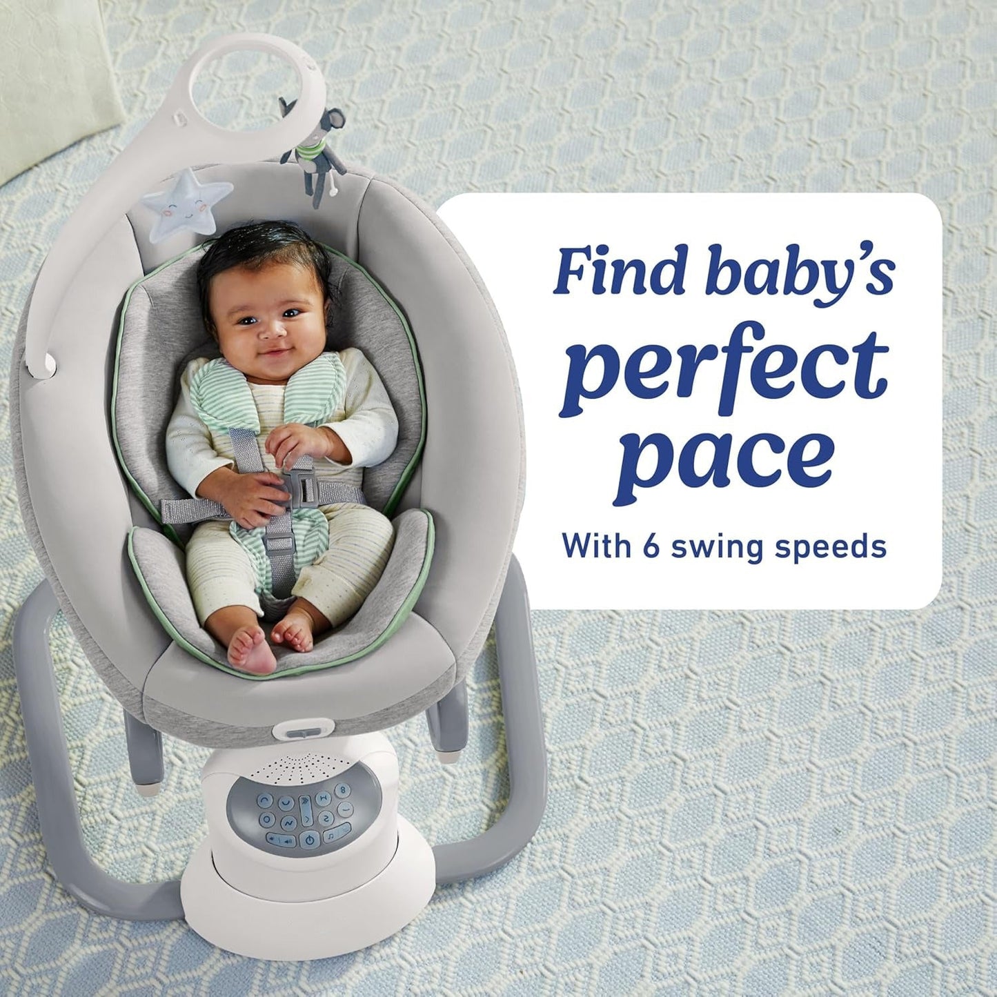 Versatile Baby Swing & Portable Rocker