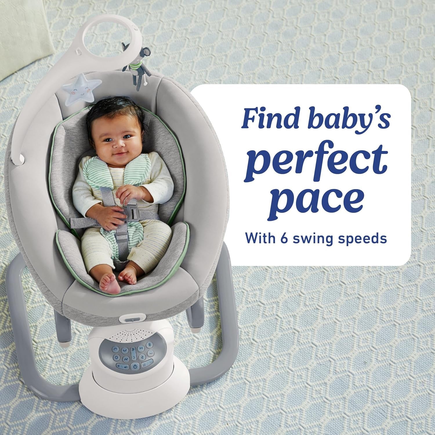 Versatile Baby Swing & Portable Rocker